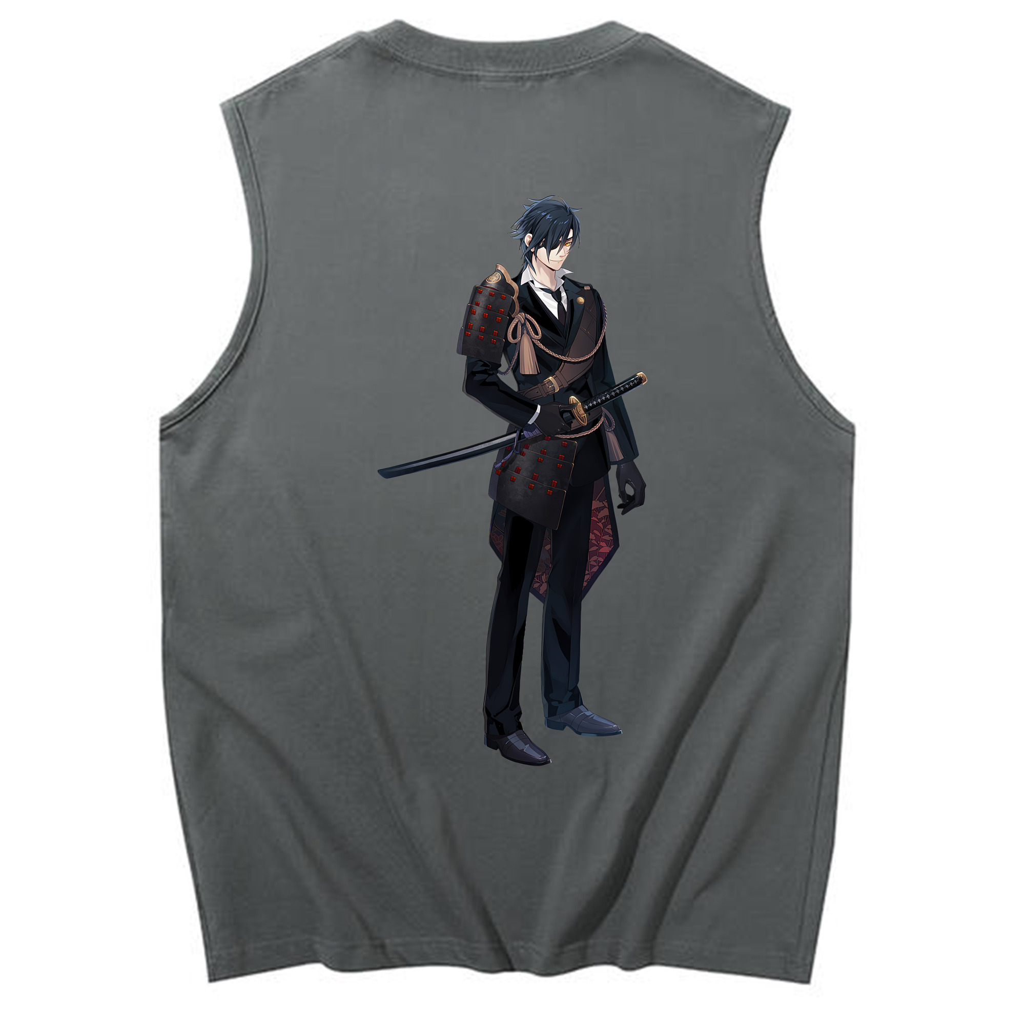 （画像用） 刀剣乱舞 Touken Ranbu コットン100％タンクトップ（背面プリント）